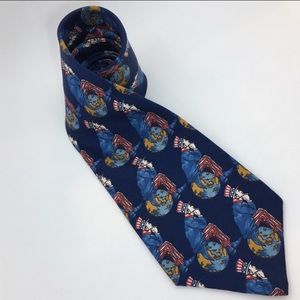 Uncle Sam 100% Italian Silk Tie